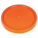 Plastic Pail Lid Orange Plastic