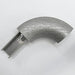 Right Handrail Return Brushed Silver