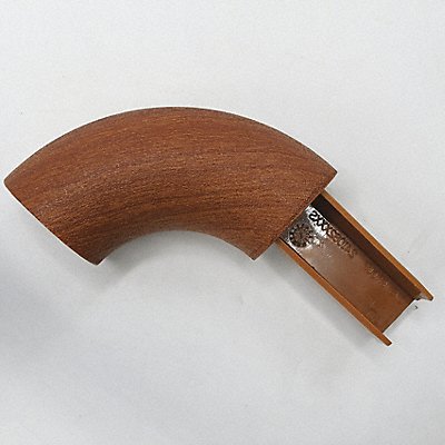 Left Handrail Return Brazilian Nut