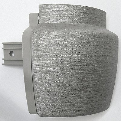 Right Hand End Cap Silver