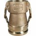 Cam and Groove Coupling 2  3 Brass