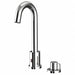 Gooseneck Bathroom Faucet Deck Mount 2A