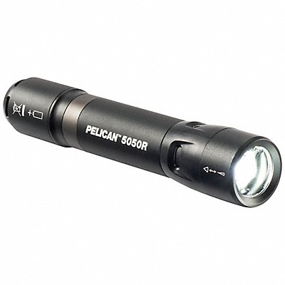 Handheld Flashlight Aluminum Black 883lm