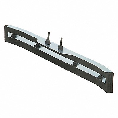 Squeegee Blade 24 in W Black/Silver