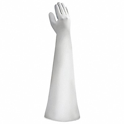 Gloves White Nitrile 9-3/4