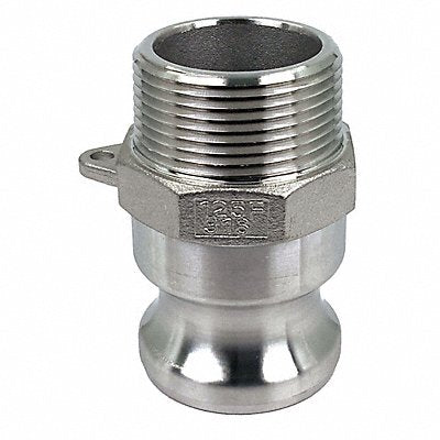 Cam and Groove Adapter 1-1/4 316 SS