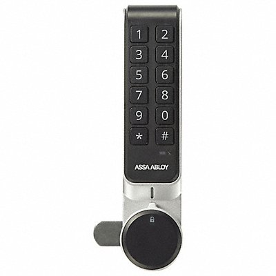 Electronic Keyless Lock Al and Zinc Cast