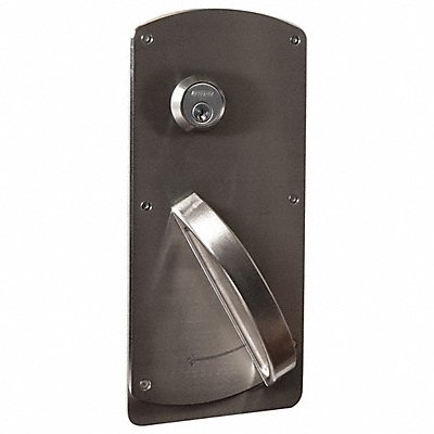 Closet Lock HSLR Trim Stainless Steel LH