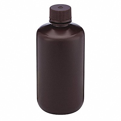 Bottle 133 mm H Amber 61 mm Dia PK12