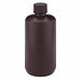 Bottle 170 mm H Amber 73 mm Dia PK12