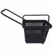 Rolling Hand Basket PP Black 18 1/2 in