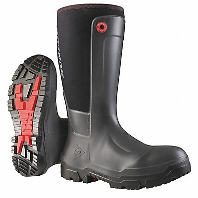 K2321 Rubber Boot Men s 13 Knee Black PR