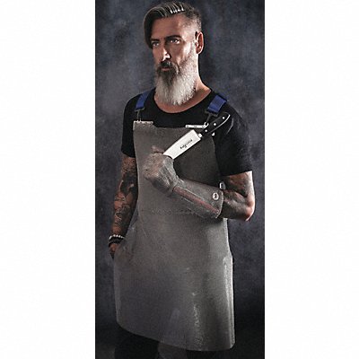 Apron 34 L 25 W Silver Color Universal