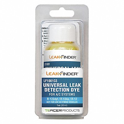 UV Leak Detection Dye 1 oz Size