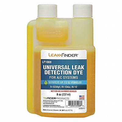 UV Leak Detection Dye 8 oz Size