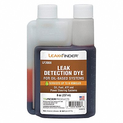 UV Leak Detection Dye 8 oz Size