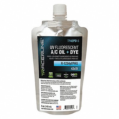 UV Leak Detection Dye 5 oz Size