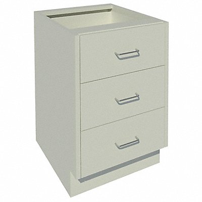 Base Cabinet 27-9/16 H Pearl White