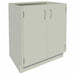 Base Cabinet 35-1/8 H Pearl White