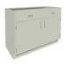 Base Cabinet 35-1/8 H Pearl White