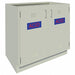 Acid Cabinet 35-1/8 H Pearl White