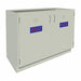 Acid Cabinet 35-1/8 H Pearl White