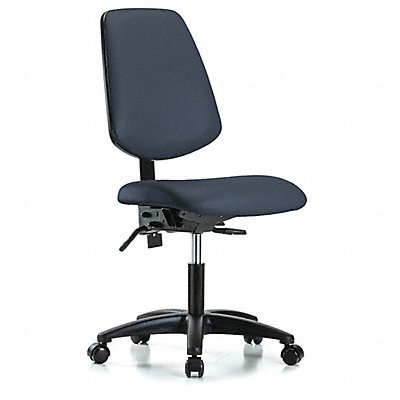 Cleanroom Task Chair 300 lb Cap. Vinyl