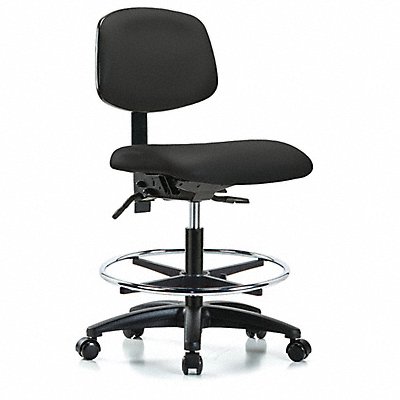 Cleanroom Task Chair 300 lb Cap. Vinyl