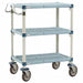 Laboratory Utility Cart Blue 39 H 18 W