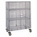 Mobile Security Cart Blue 68 H 24 W