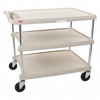 Laboratory Utility Cart Gray 35-1/2 H