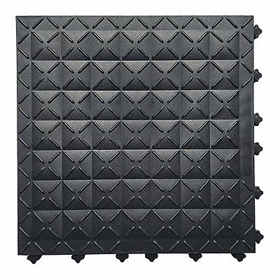 Antifatigue Mat 18 L 18 W Black PK10