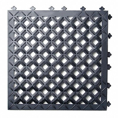 Drainage Mat 18 L 18 W Black PK10