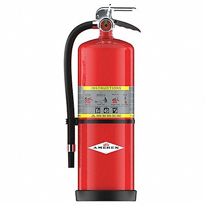 Fire Extinguisher Steel Red ABC