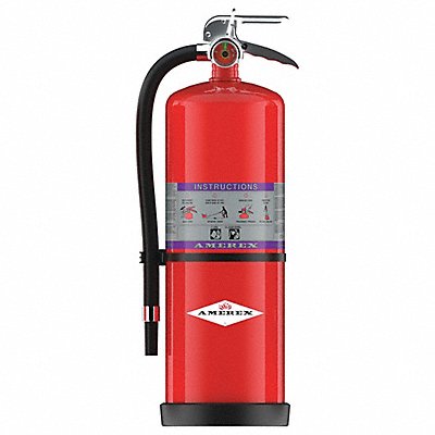 Fire Extinguisher Steel Red BC