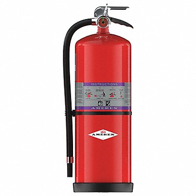 Fire Extinguisher Steel Red BC