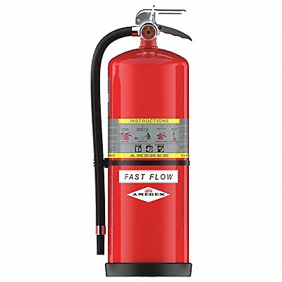 Fire Extinguisher Steel Red ABC