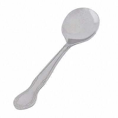 Bouillon Spoon 6 in L Silver PK36