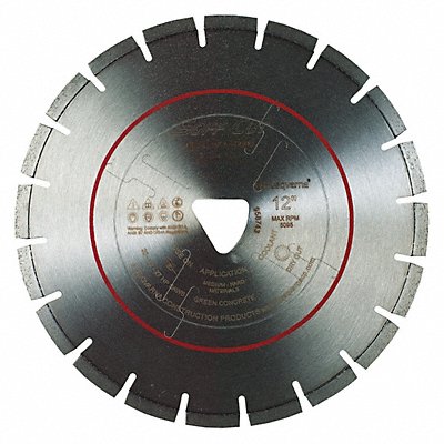 Diamond Saw Blade Blade Dia 12 in.