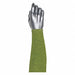 Cut-Resistant Sleeve Green Knit Cuff