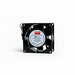 Standard Square Axial Fan 3-1/8 Black