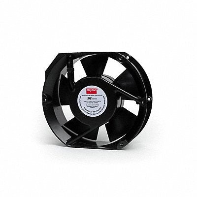 Standard Oblong Axial Fan 6-3/4 H Black