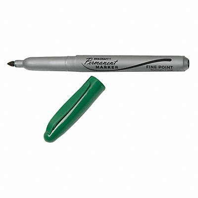 Permanent Marker Green PK12