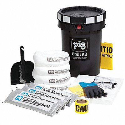 Spill Kit/Station 8.2 gal Vol. Absorbed