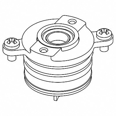 Diaphragm Assembly Black Metal Plastic