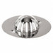 Passivated Buffed Urinal Strainer Silver