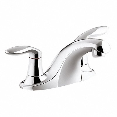 Low Arc Bathroom Faucet Polished Chrome