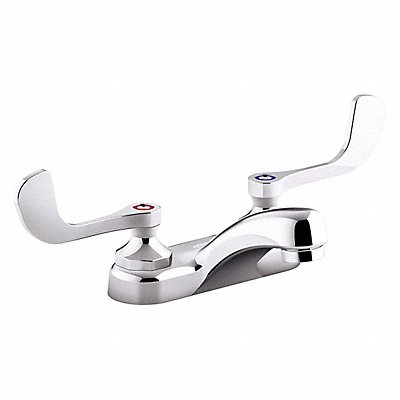 Low Arc Bathroom Faucet Polished Chrome