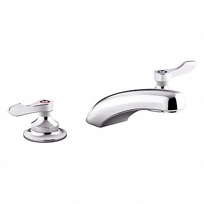 Low Arc Bathroom Faucet Polished Chrome