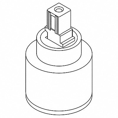 Ball Valve White 2 L Hot/Cold